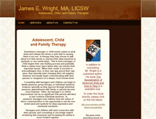 Tablet Screenshot of jimwrighttherapist.com